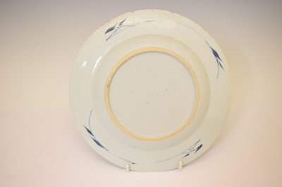 Lot 655 - Four Chinese blue and white porcelain plates