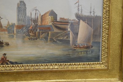 Lot 254 - Nicholas Pocock, OWS (British, 1740-1821) - Four Bristol aquatints