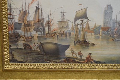 Lot 254 - Nicholas Pocock, OWS (British, 1740-1821) - Four Bristol aquatints