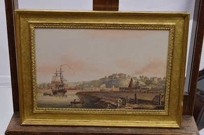 Lot 254 - Nicholas Pocock, OWS (British, 1740-1821) - Four Bristol aquatints
