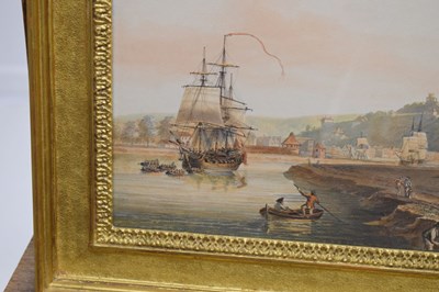 Lot 254 - Nicholas Pocock, OWS (British, 1740-1821) - Four Bristol aquatints