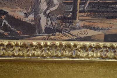 Lot 254 - Nicholas Pocock, OWS (British, 1740-1821) - Four Bristol aquatints