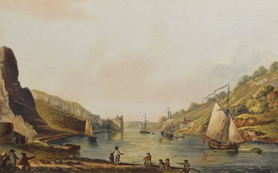 Lot 254 - Nicholas Pocock, OWS (British, 1740-1821) - Four Bristol aquatints