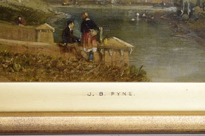 Lot 447 - Attributed to James Baker Pyne (British, 1800-1870) - Oil on panel