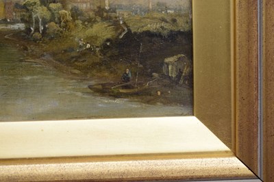 Lot 447 - Attributed to James Baker Pyne (British, 1800-1870) - Oil on panel