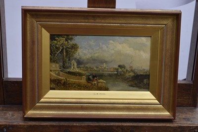 Lot 447 - Attributed to James Baker Pyne (British, 1800-1870) - Oil on panel