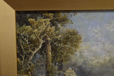 Lot 447 - Attributed to James Baker Pyne (British, 1800-1870) - Oil on panel