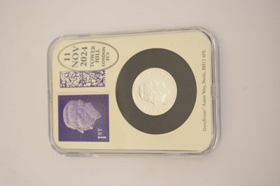 Lot 318 - Charles III Isle of Man Poppy silver sovereign, 2024