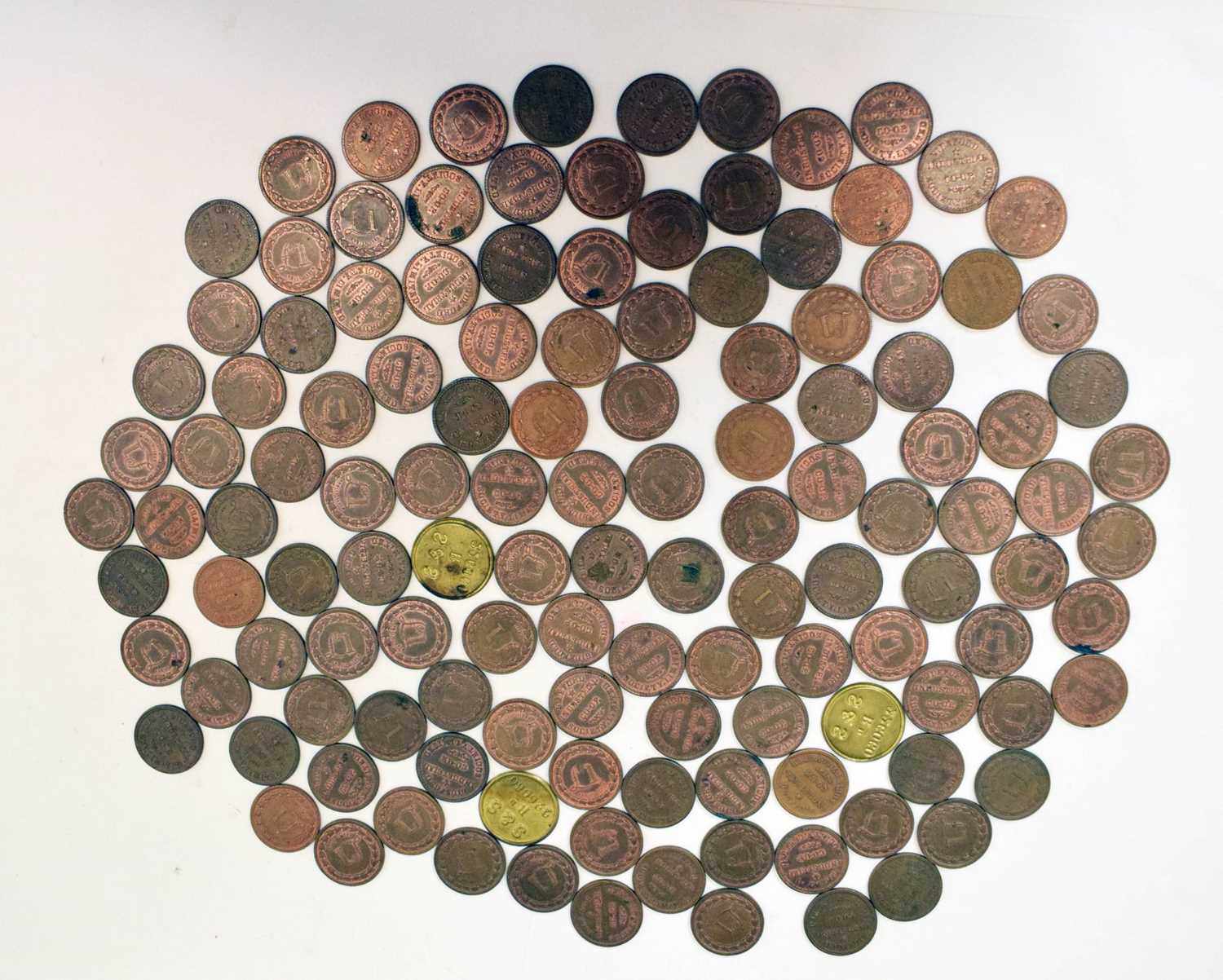 Lot 359 - Approx 250 Bideford Industrial Co-op Society £1 tokens