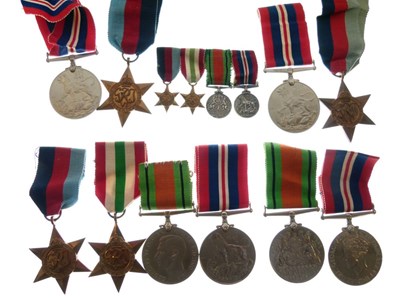 Lot 322 - Large WW2 medal group