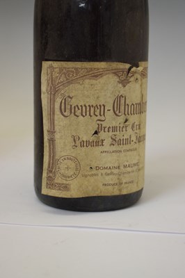 Lot 414 - Chauvot-Labaume - Geverey-Chambertin, 1983, and Pauaut Saint-Jacques Gevrey-Chambertin