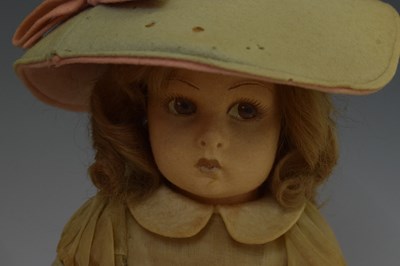 Lot 459 - Attributed to Lenci - Circa 1920s felt doll, in sepia tones
