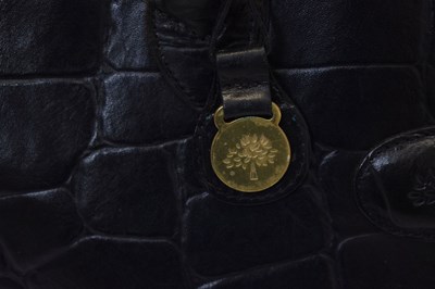 Lot 269 - Mulberry - Black Congo Highbury two-handled bag