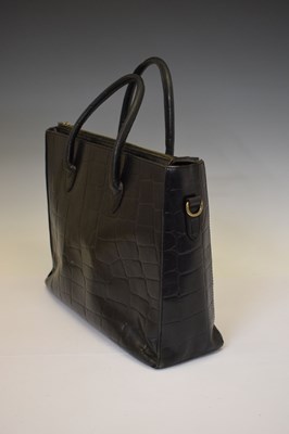 Lot 269 - Mulberry - Black Congo Highbury two-handled bag