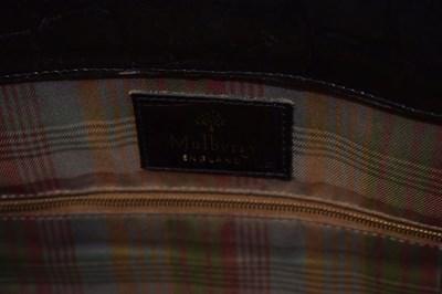Lot 269 - Mulberry - Black Congo Highbury two-handled bag