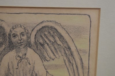 Lot 289 - Cuno Amiet, (Swiss, 1868-1961) - Mixed media - Angel