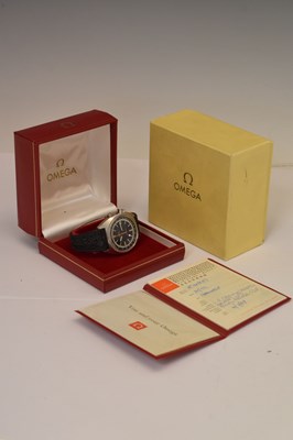 Lot 67 - Omega - Chronostop Seamaster stainless steel cased wristwatch, circa 1969