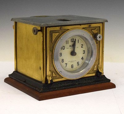 Lot 538 - Blick 'Time Recorders Limited' clocking in clock