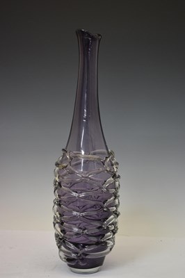 Lot 146 - Large Amethyst studio glass vase