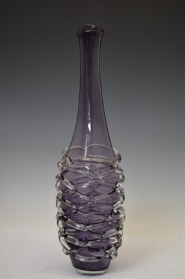 Lot 146 - Large Amethyst studio glass vase