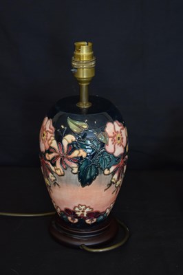 Lot 471 - Moorcroft - Table lamp, etc