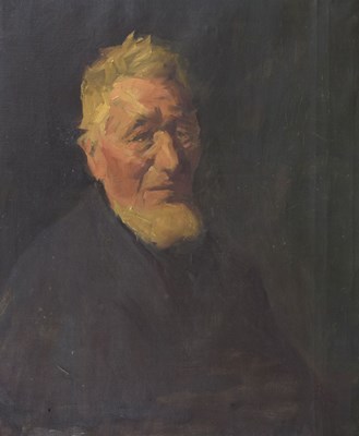 Lot 400 - Stanhope Alexander Forbes, (Newlyn School, 1857-1947) -  'Study of an Old Fisherman'