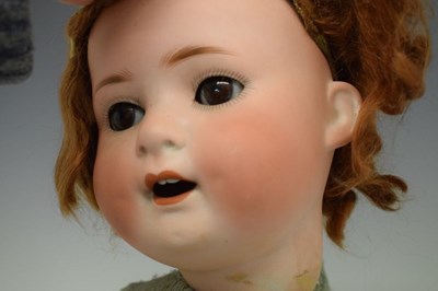 Lot 297 - Circa 1920's German Heubach Koppelsdorf bisque headed doll
