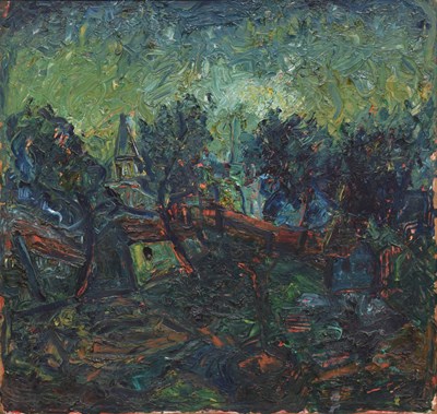 Lot Barrington Tabb (British, 1934-2022) - Oil on board - Untitled