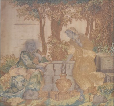 Lot 300 - Early 19th century silk needlework picture
