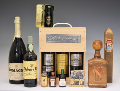 Lot 445 - Mixed quantity of wines and spirits
