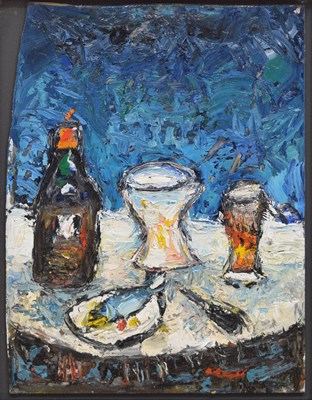 Lot Barrington Tabb (British, 1934-2022) - Oil on board - 'Full of energy'