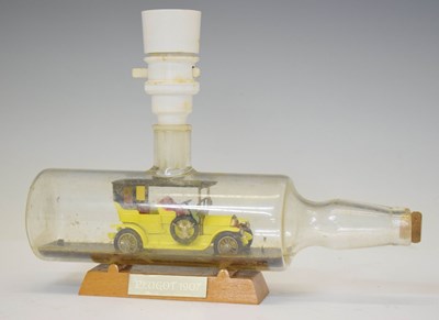 Lot 284 - Peugeot 1907 vintage lamp base