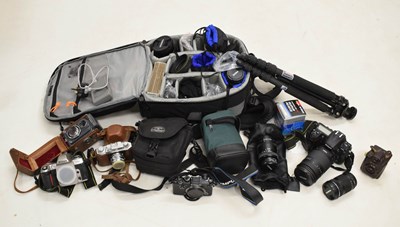 Lot 304 - Nikon D300s digital camera, lenses and accessories