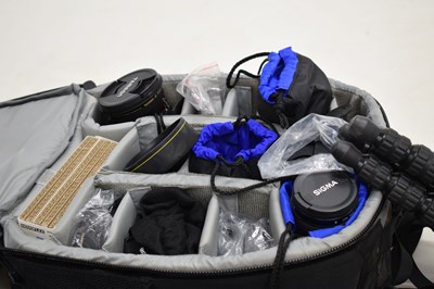 Lot 304 - Nikon D300s digital camera, lenses and accessories