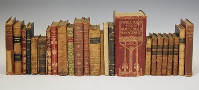 Lot 443 - Quantity of late 19th / early 20th century leather bound books