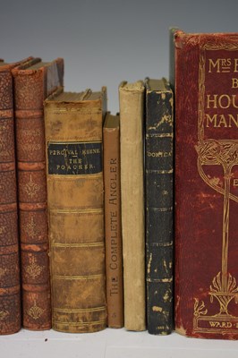Lot 443 - Quantity of late 19th / early 20th century leather bound books