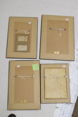 Lot Group of five 18th to mid 19th century Theatre bills plus Regency print (6)