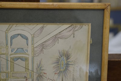 Lot Group of five 18th to mid 19th century Theatre bills plus Regency print (6)
