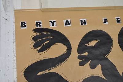 Lot 253 - Bryan Ferry - Promo Poster for Limbo