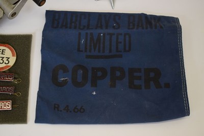 Lot 262 - Setright bus ticket machine and associated items