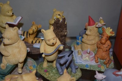 Lot 342 - Collection of Border Fine Arts 'Classic Pooh' figures (19)