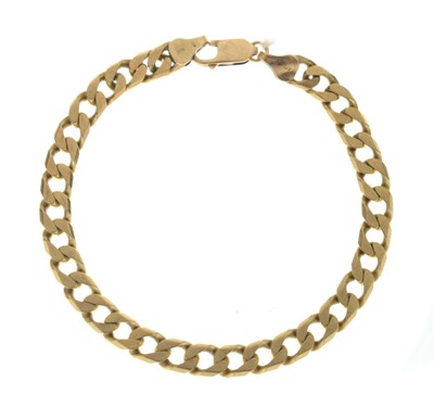 Lot 108 - 9ct gold curb link bracelet