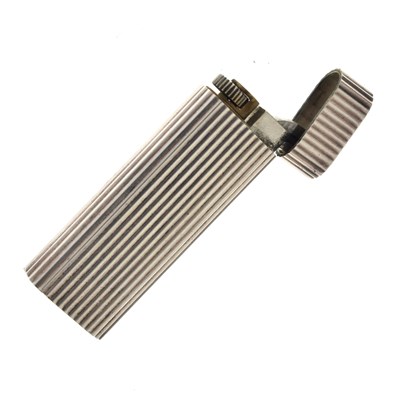 Lot 264 - 'Les Must de Cartier' white metal lighter