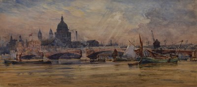 Lot 284 - Henry Frank Waring (British, fl.1900-1928) - Two watercolours