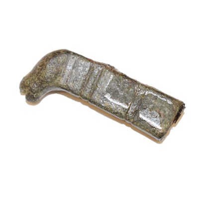 Lot 292 - Antiquities - Zoomorphic knife handle
