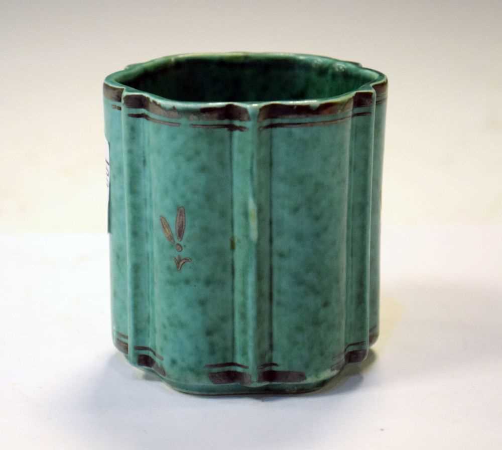 Lot 366 - 'Argenta' vase designed by William Kage for Gustavberg, Sweden