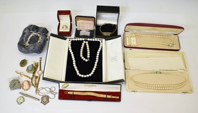 Lot 140 - Collection of costume and other jewellery