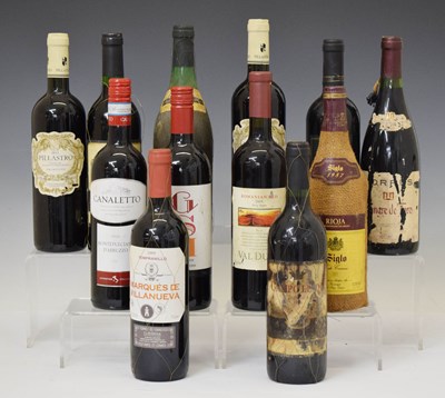 Lot 450 - Collection of Italian and Spanish table wine