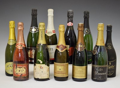 Lot 475 - Collection of sparkling wine to include Cava, Prosecco, etc (11)