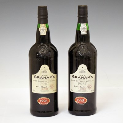 Lot 467 - Graham's LBV port, 1995 & 1996